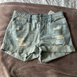 Hollister High Rise Mom Shorts